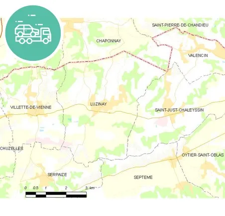 intervention épaviste à Luzinay