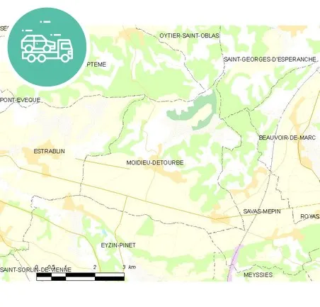 intervention épaviste à Moidieu-Détourbe