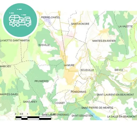 intervention épaviste à Mure