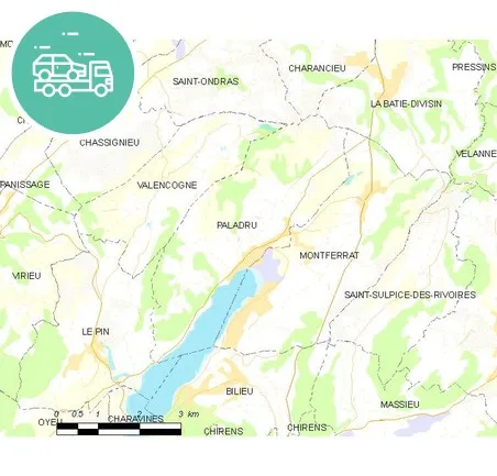 intervention épaviste à Villages du Lac de Paladru