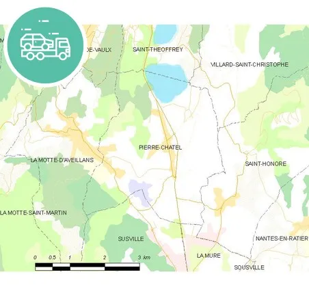 intervention épaviste à Pierre-Châtel