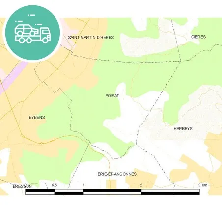 intervention épaviste à Poisat