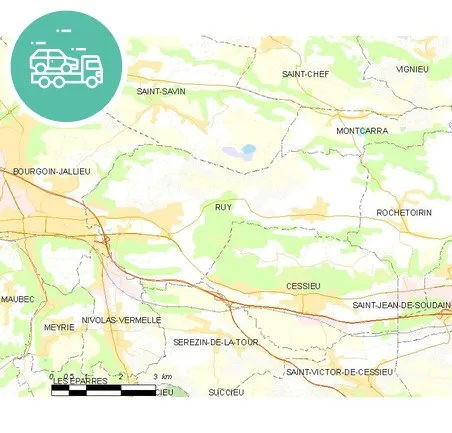 intervention épaviste à Ruy-Montceau