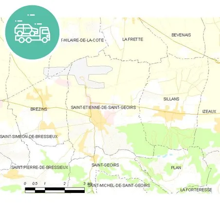 intervention épaviste à Saint-Étienne-de-Saint-Geoirs
