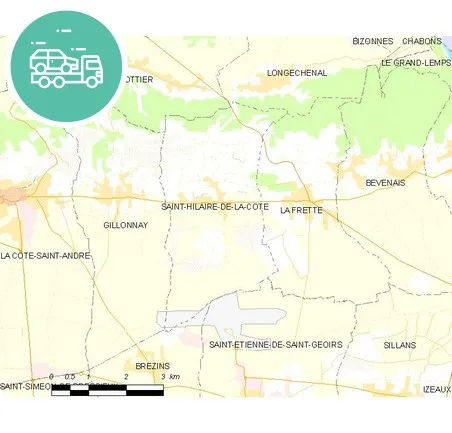intervention épaviste à Saint-Hilaire-de-la-Côte