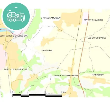 intervention épaviste à Saint-Prim