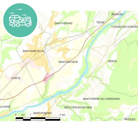 intervention épaviste à Saint-Sauveur