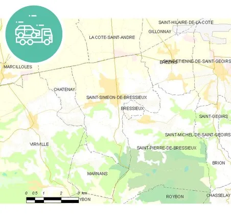 intervention épaviste à Saint-Siméon-de-Bressieux