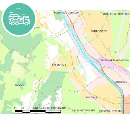 intervention épaviste à Sassenage