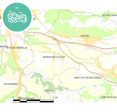 intervention épaviste à Sérézin-de-la-Tour