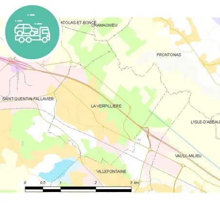 intervention épaviste à Verpillière