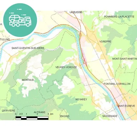 intervention épaviste à Veurey-Voroize