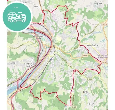 intervention épaviste à Vienne