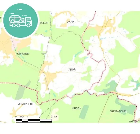 intervention épaviste à Anor