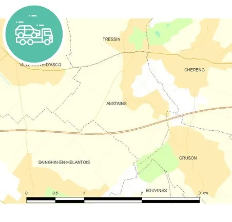 intervention épaviste à Anstaing