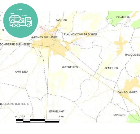 intervention épaviste à Avesnelles