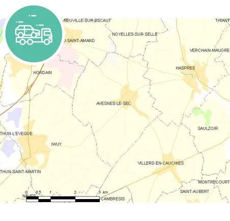 intervention épaviste à Avesnes-le-Sec