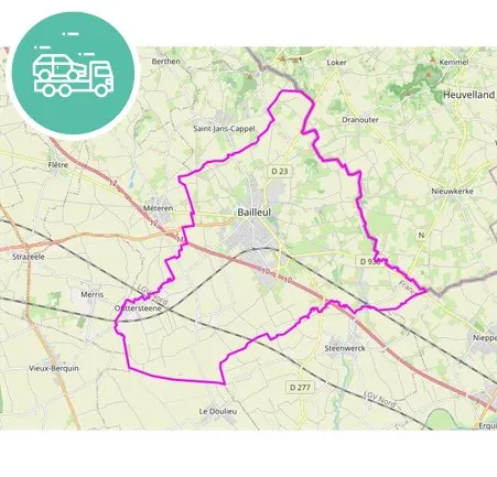 intervention épaviste à Bailleul