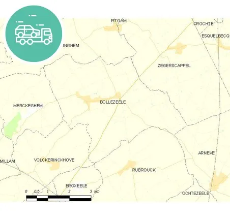 intervention épaviste à Bollezeele