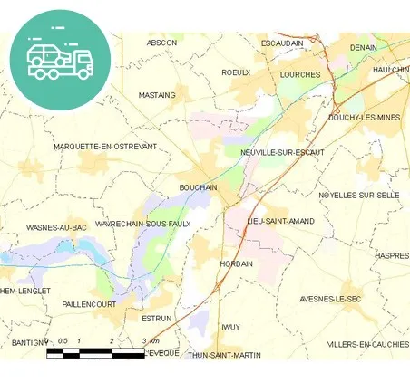 intervention épaviste à Bouchain