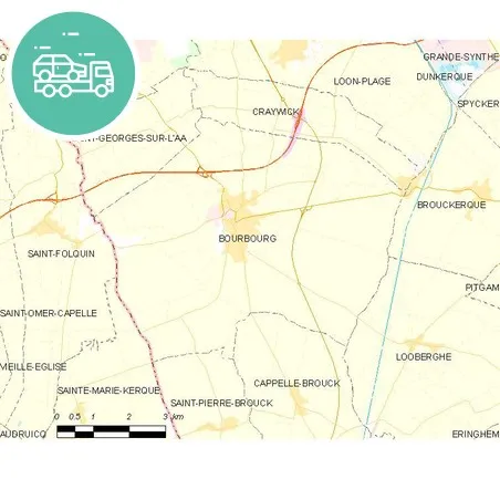 intervention épaviste à Bourbourg