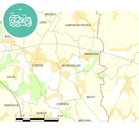 intervention épaviste à Bourghelles