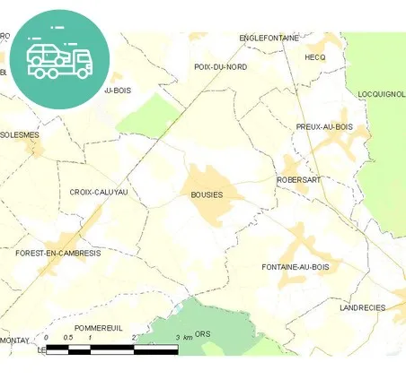 intervention épaviste à Bousies