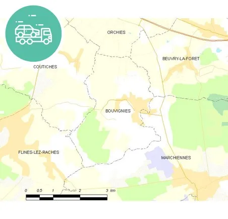 intervention épaviste à Bouvignies
