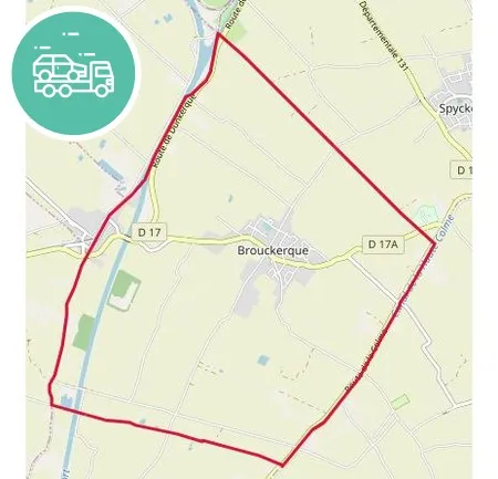 intervention épaviste à Brouckerque