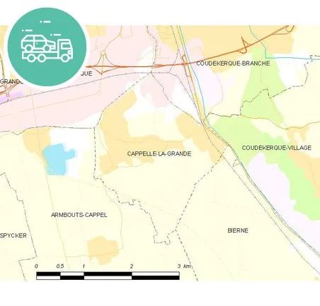 intervention épaviste à Cappelle-la-Grande