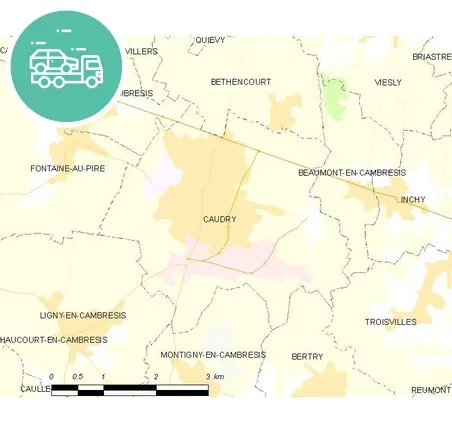 intervention épaviste à Caudry