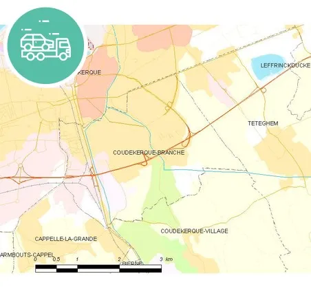 intervention épaviste à Coudekerque-Branche