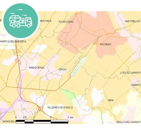 intervention épaviste à Croix