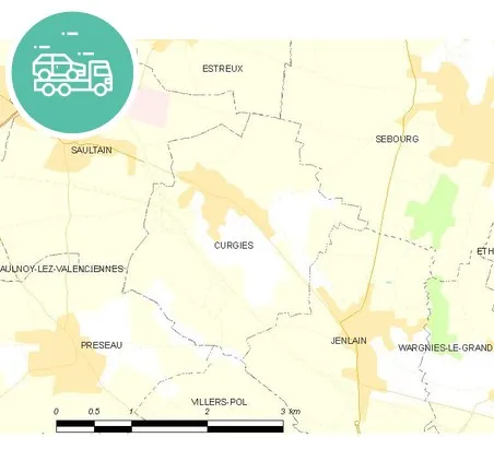 intervention épaviste à Curgies