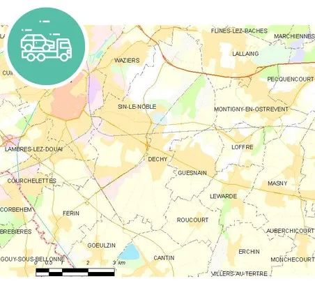 intervention épaviste à Dechy