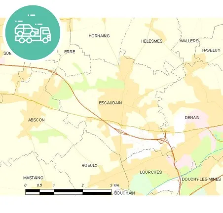 intervention épaviste à Escaudain