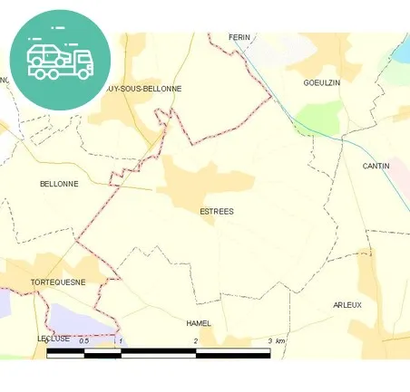intervention épaviste à Estrées