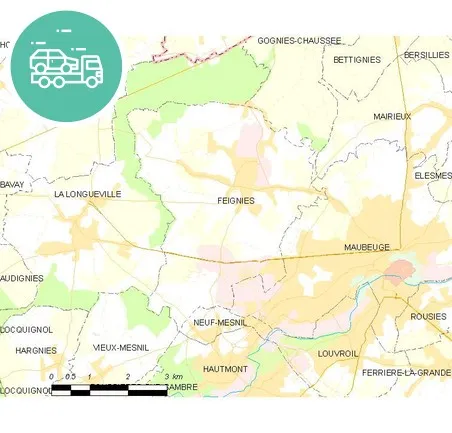intervention épaviste à Feignies