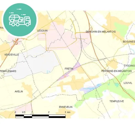 intervention épaviste à Fretin