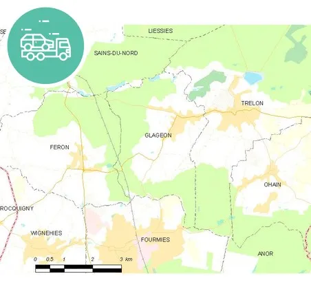 intervention épaviste à Glageon