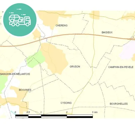 intervention épaviste à Gruson