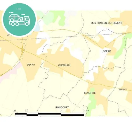 intervention épaviste à Guesnain