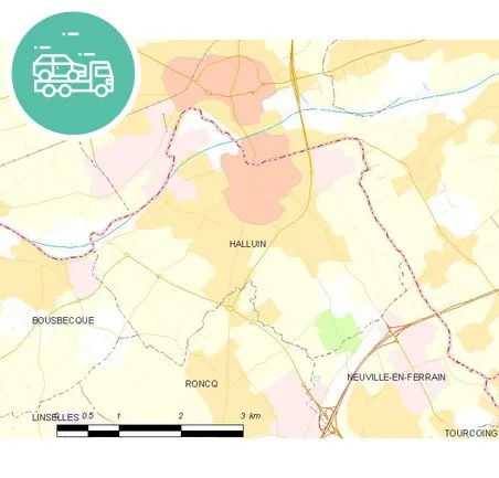 intervention épaviste à Halluin