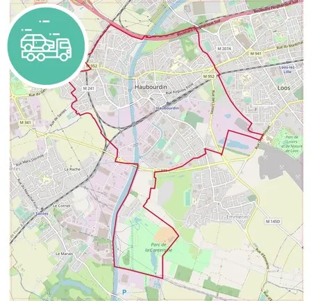 intervention épaviste à Haubourdin