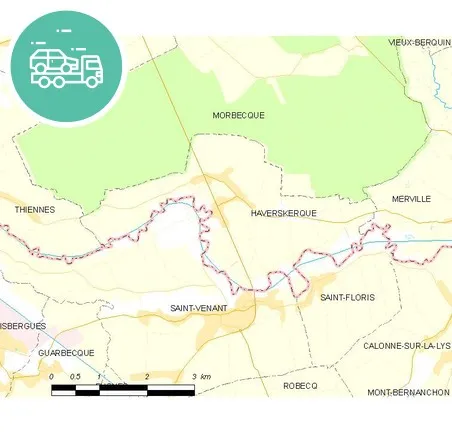 intervention épaviste à Haverskerque