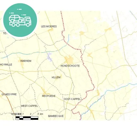 intervention épaviste à Hondschoote