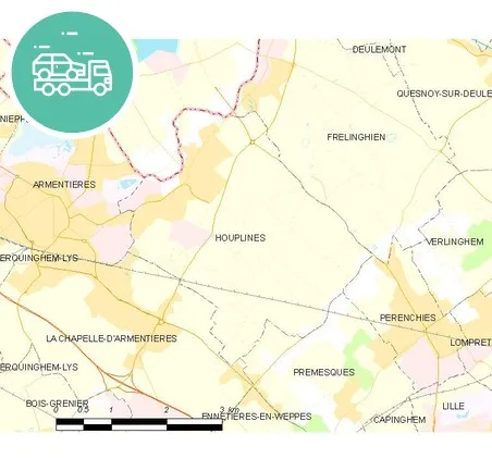 intervention épaviste à Houplines