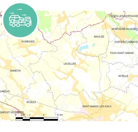 intervention épaviste à Lecelles