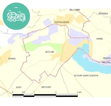 intervention épaviste à Lécluse