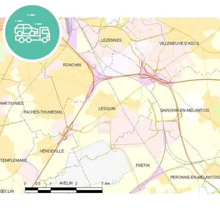 intervention épaviste à Lesquin